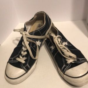 Converse One Star Woman’s Shoe Size 7 Blue